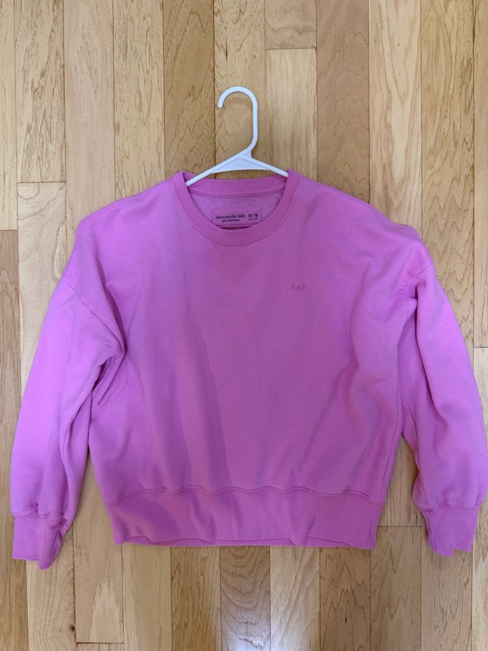 Abercrombie & Fitch Bubblegum Pink Pullover Sweatshirt